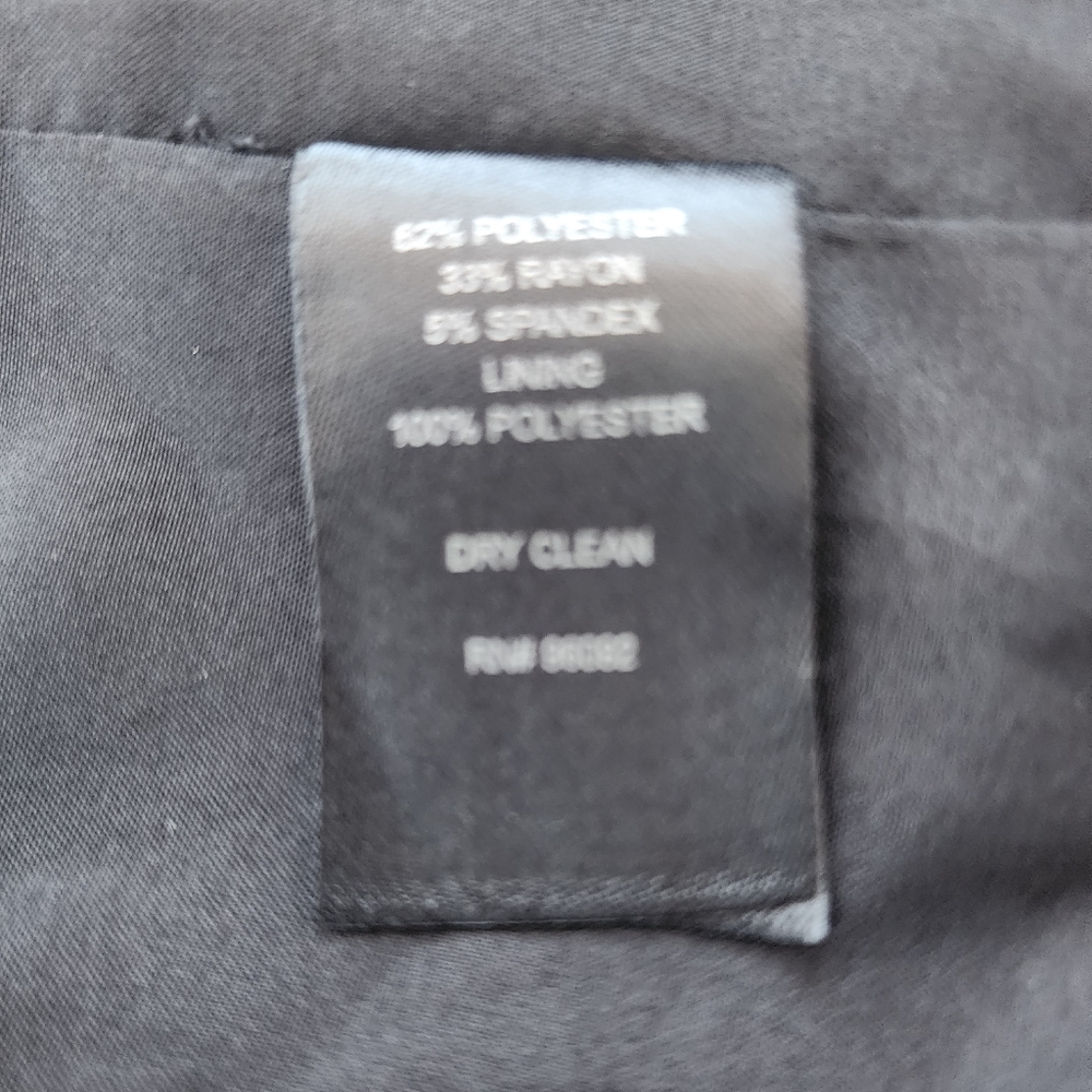NWT M VEST Black Openfront long vest - Picture 9 of 16